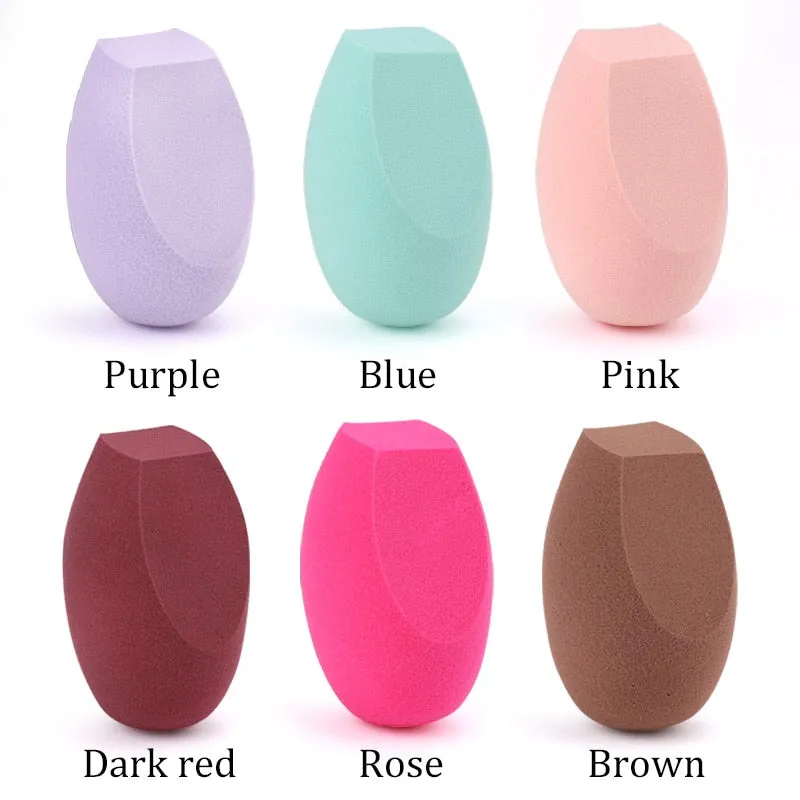 10/20 Pcs Soft Mix Color Makeup Sponge Face Beauty Cosmetic Powder Puff  For Foundation Cream Concealer Make Up Blender Tools