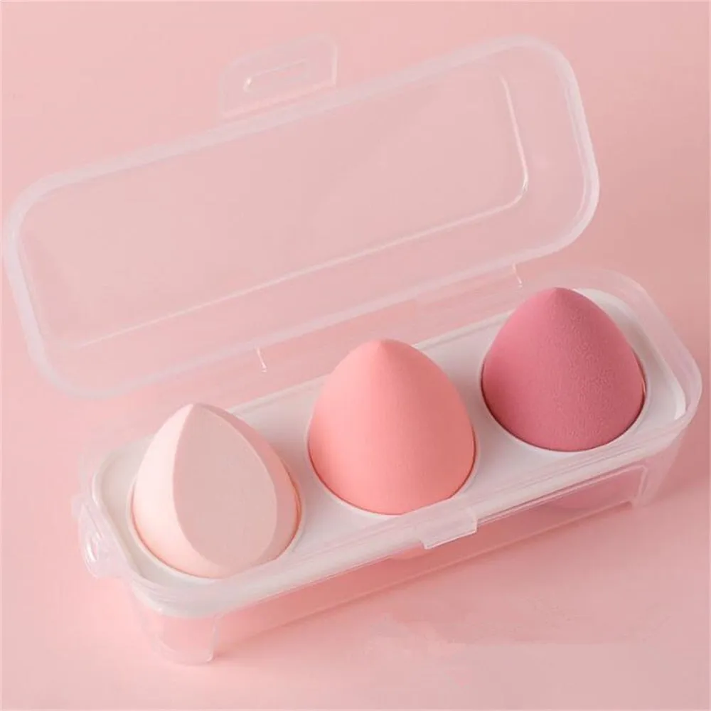 3/4pcs Makeup Blender Beauty Sponge Cosmetic Puff Foundation Powder Puff Makeup Sponges Women Make Up Accessories Beauty Tools