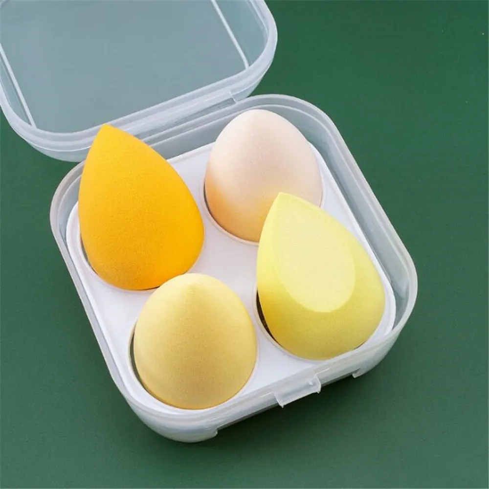 3/4pcs Makeup Blender Beauty Sponge Cosmetic Puff Foundation Powder Puff Makeup Sponges Women Make Up Accessories Beauty Tools