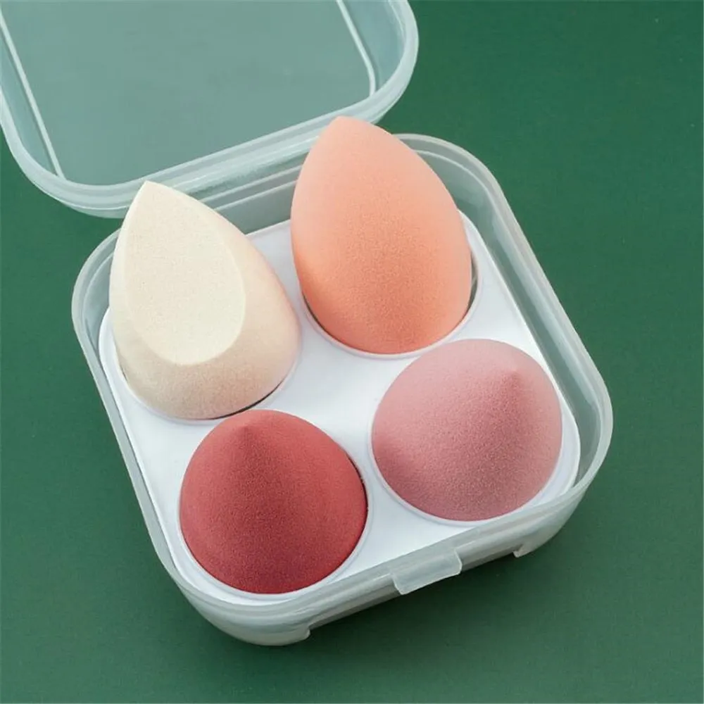 3/4pcs Makeup Blender Beauty Sponge Cosmetic Puff Foundation Powder Puff Makeup Sponges Women Make Up Accessories Beauty Tools