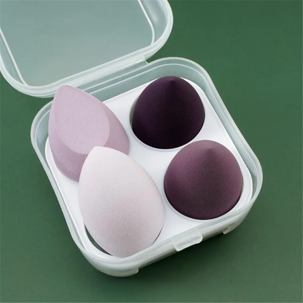 3/4pcs Makeup Blender Beauty Sponge Cosmetic Puff Foundation Powder Puff Makeup Sponges Women Make Up Accessories Beauty Tools