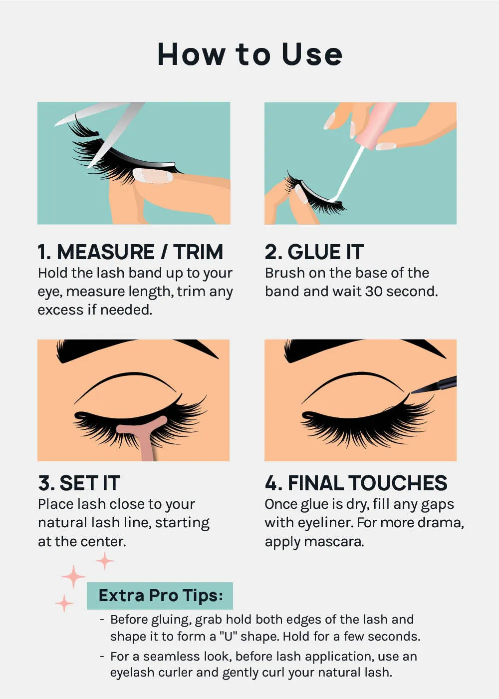 A  Glam 3D Faux Mink Lashes - Sydney