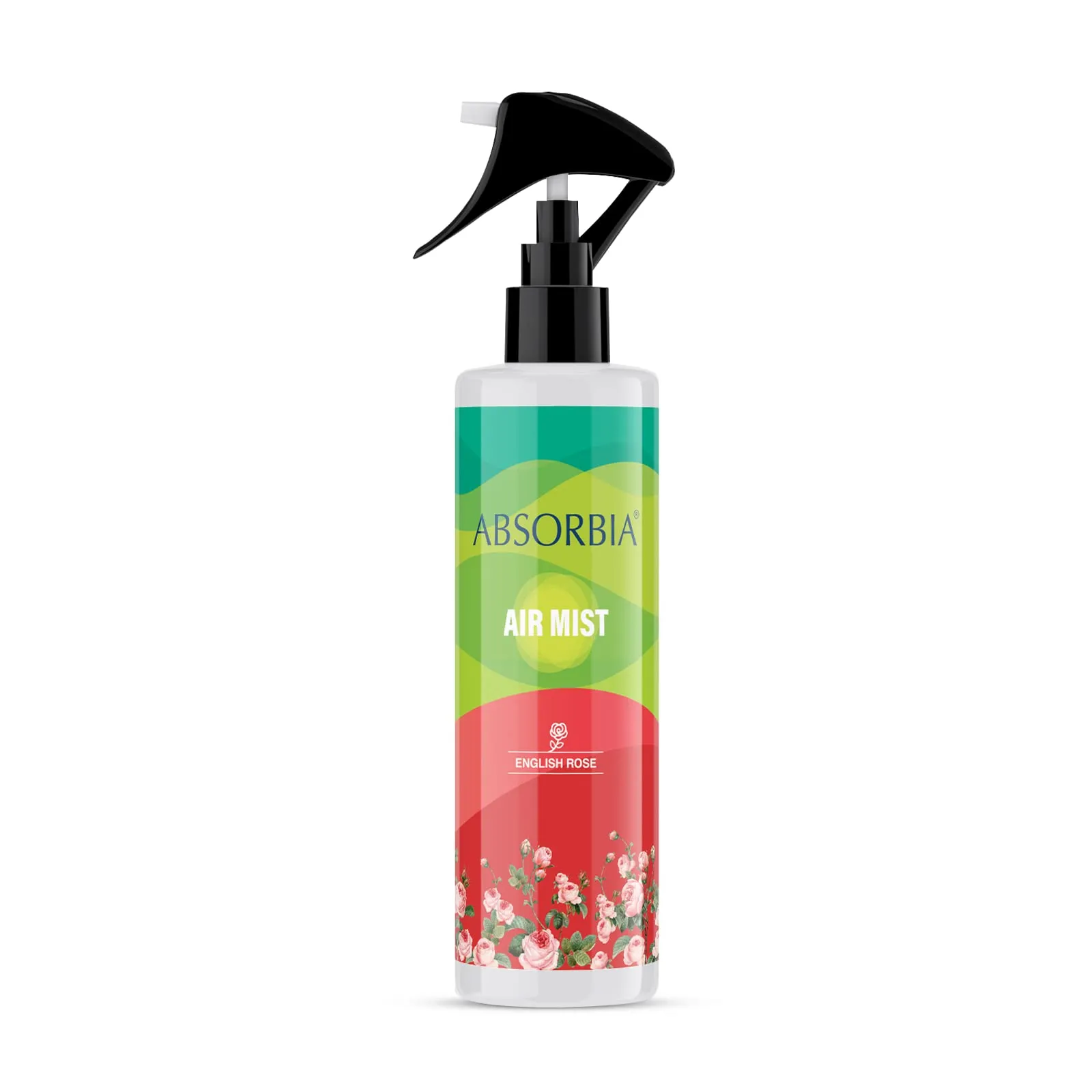 ABSORBIA Room Freshener spray, Instantly Freshens the air with English Rose Fragrance | Pack of 6 | Essential Oil Aroma Works like therapy - 200ML, 1000  sprays(Approx)…