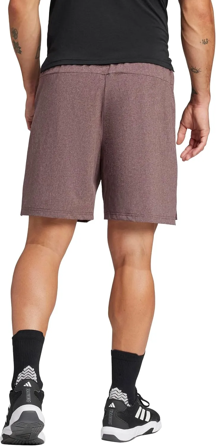adidas Men's Designed for Training Mlange Shorts