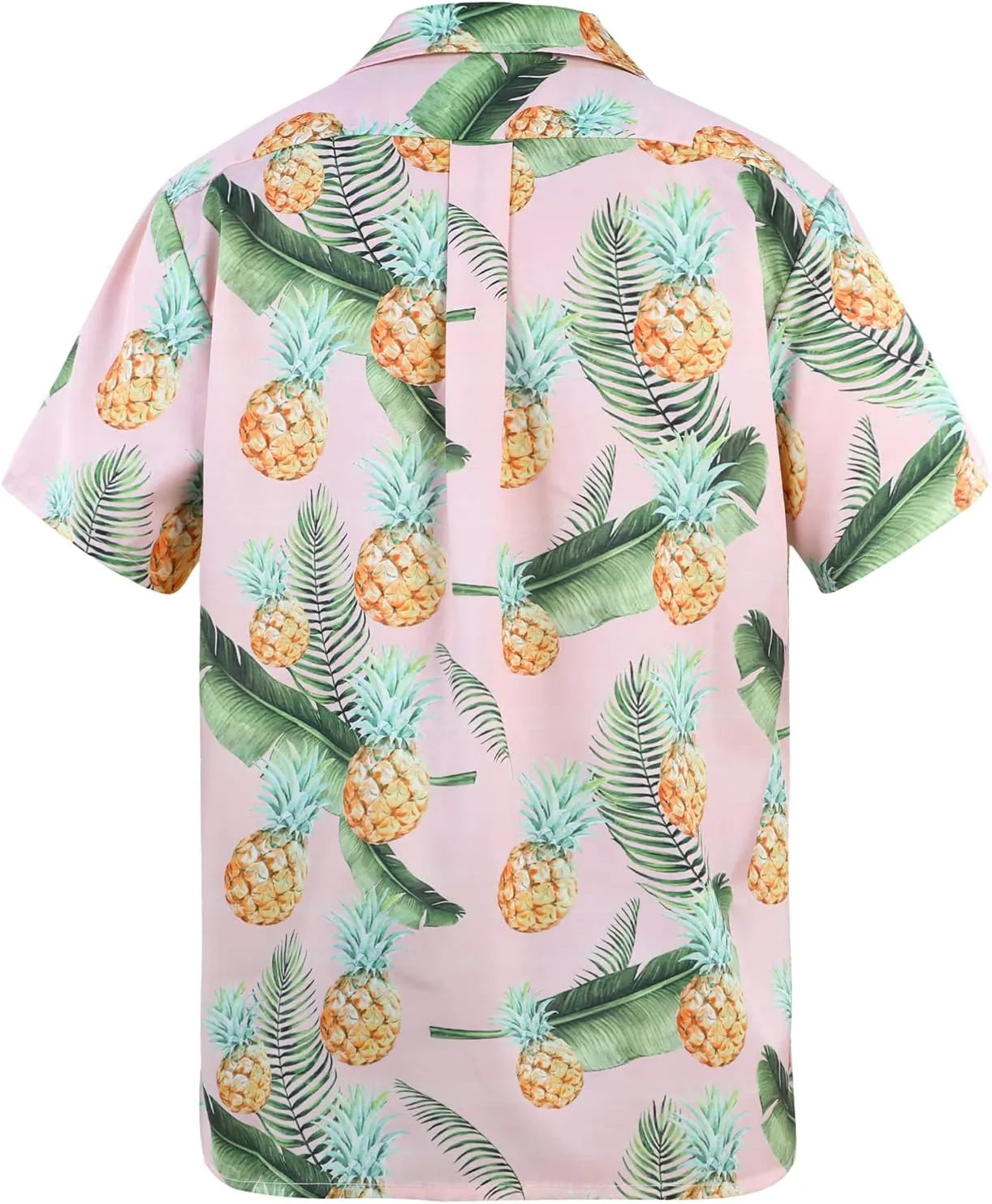 American Trends Hawaiian Shirt for Men Short Sleeve Tropical Beach Shirts Mens Casual Button Down Summer Vacation Wear