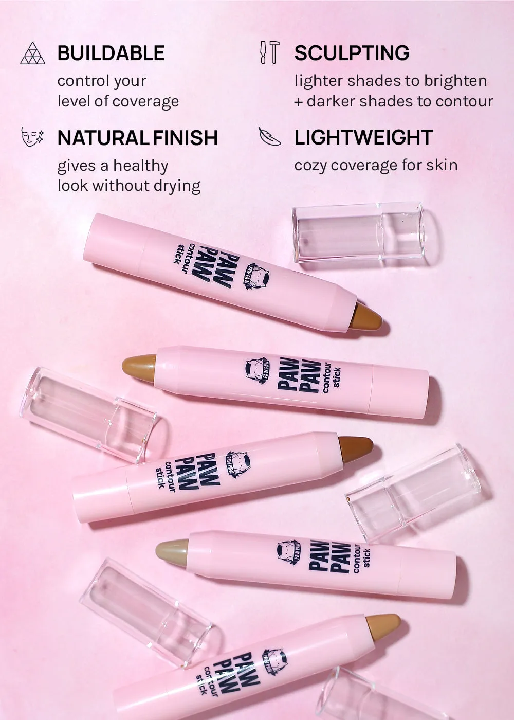 AOA Paw Paw Contour Sticks