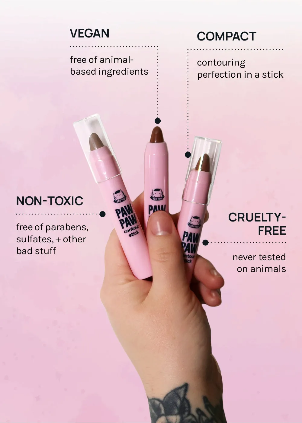 AOA Paw Paw Contour Sticks