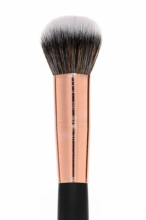 Bebella Cosmetics Small Round Buffing Brush - Rose Gold