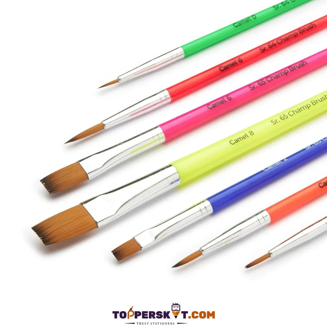 Camel Champ Brushes Mix Set- Sr. 64 & 65 ( Pack of 7 )