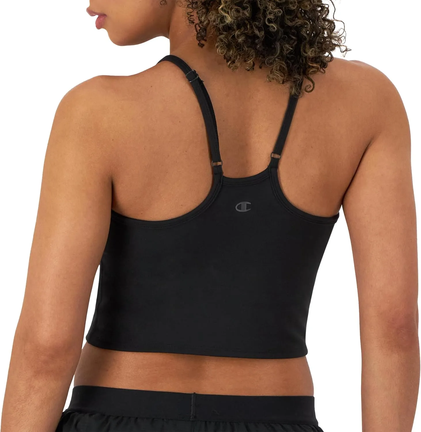 Champion Women's Cami Soft Touch, Longline Cami with Shelf Bra For Women, Anti Odor, Tank Top