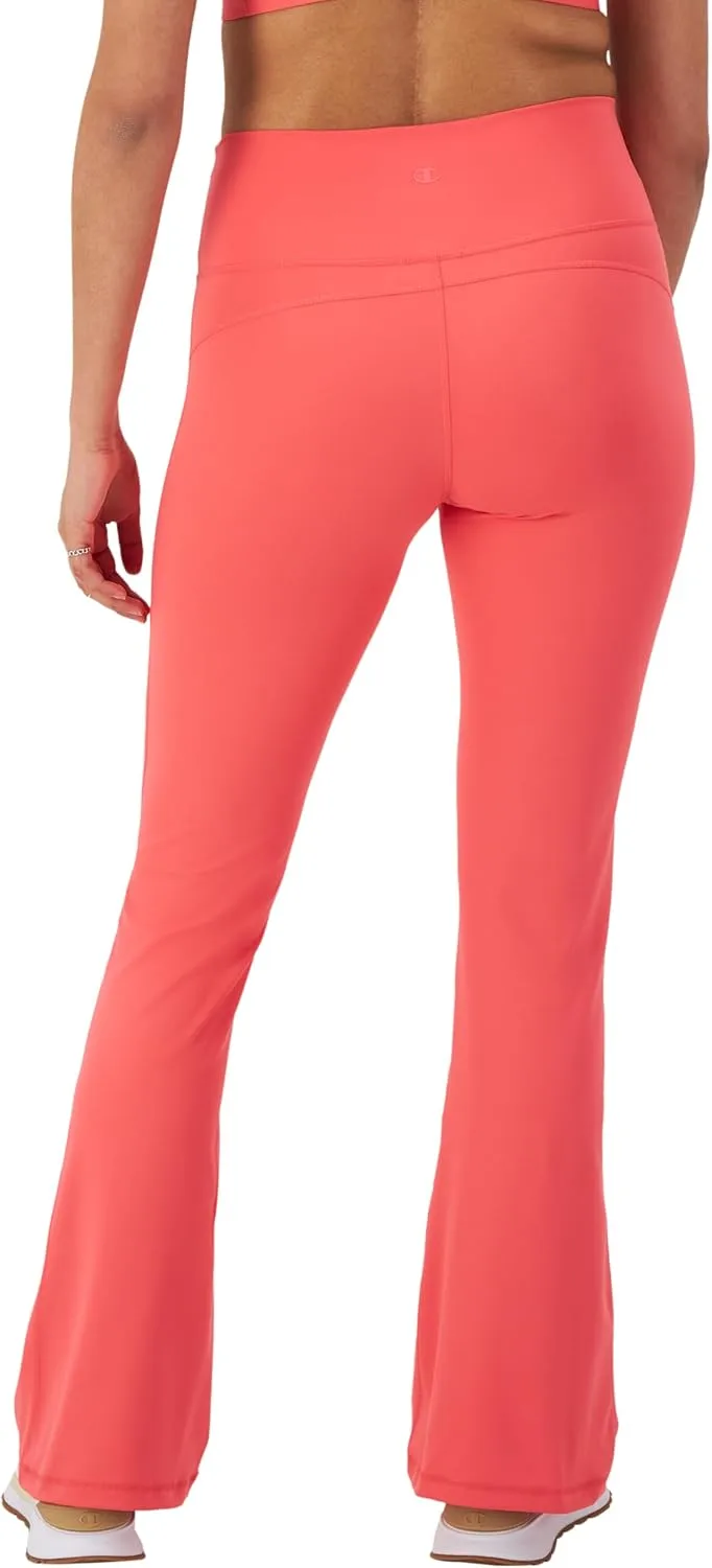 Champion Women'S Flare Leggings, Soft Touch, Moisture Wicking, Flared Pants For Women (Plus Size Available)