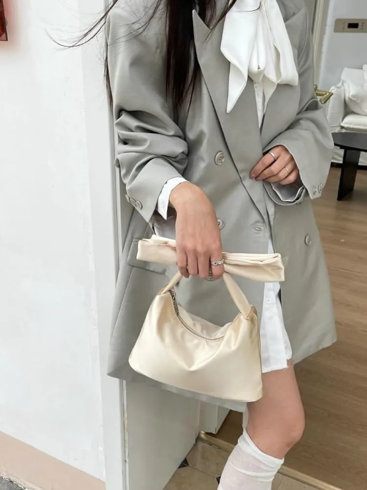 Clutch Purses for Women Satin Evening Cute Hobo Shoulder Bag Crossbody Purse Top-Handle Tote Handbag