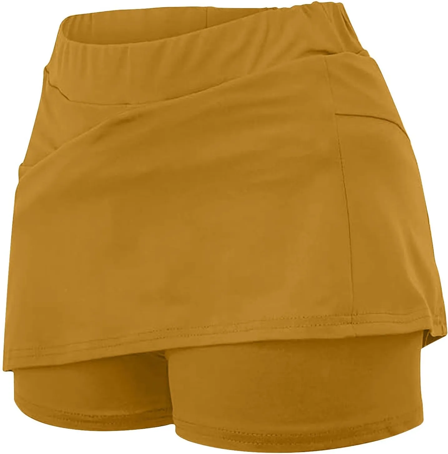 DDAPJ pyju Skorts for Women Plus Size Dressy Casual Athletic Golf Tennis Skirts 2025 Summer High Waist Skort Mini Skirt