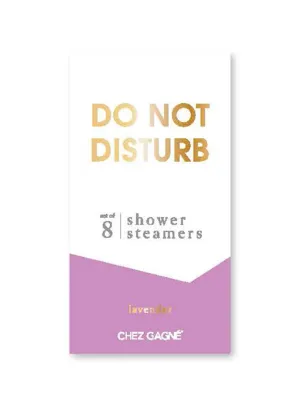 Do Not Disturb - Shower Steamers
