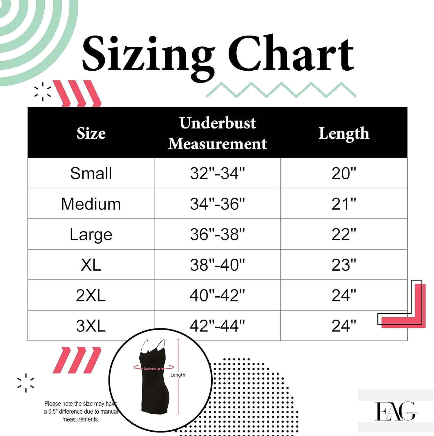 EAG Womens Camisole Tank Tops, Extra Long Adjustable Strap Camisoles, Cotton Undershirts for Women, 10 Pack, S-3XL