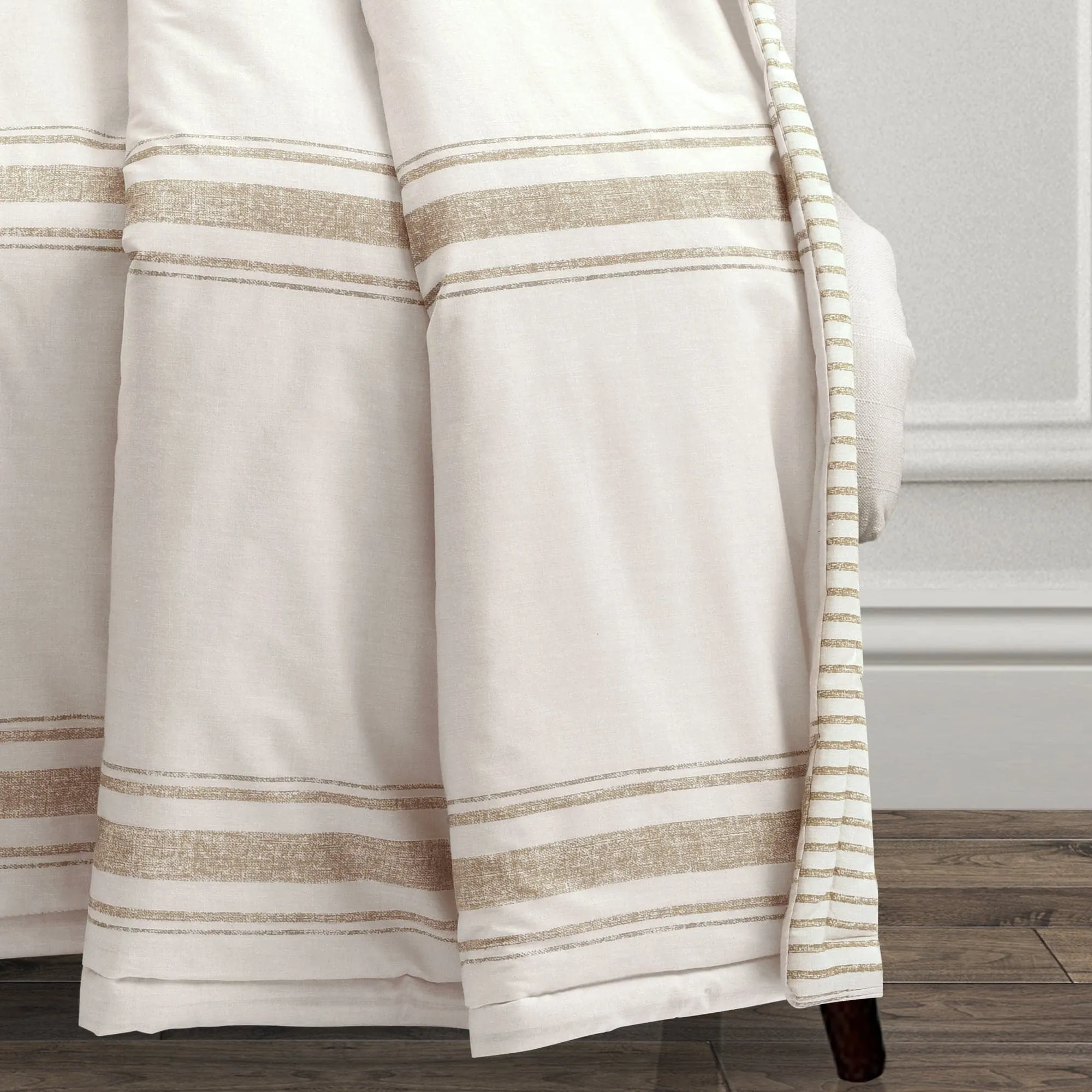 Farmhouse Stripe Throw Blanket