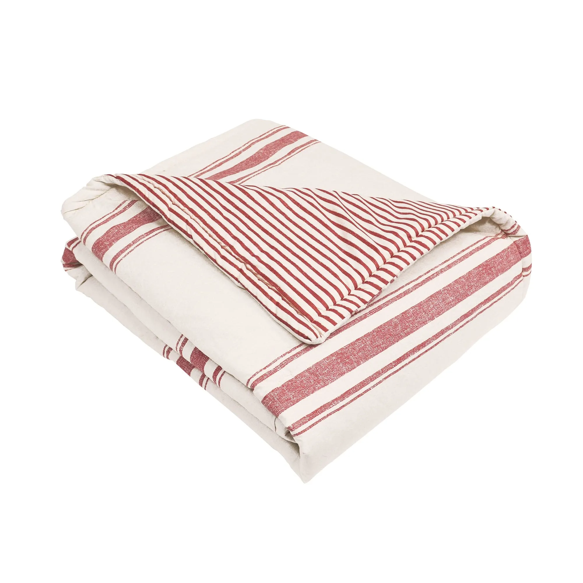 Farmhouse Stripe Throw Blanket