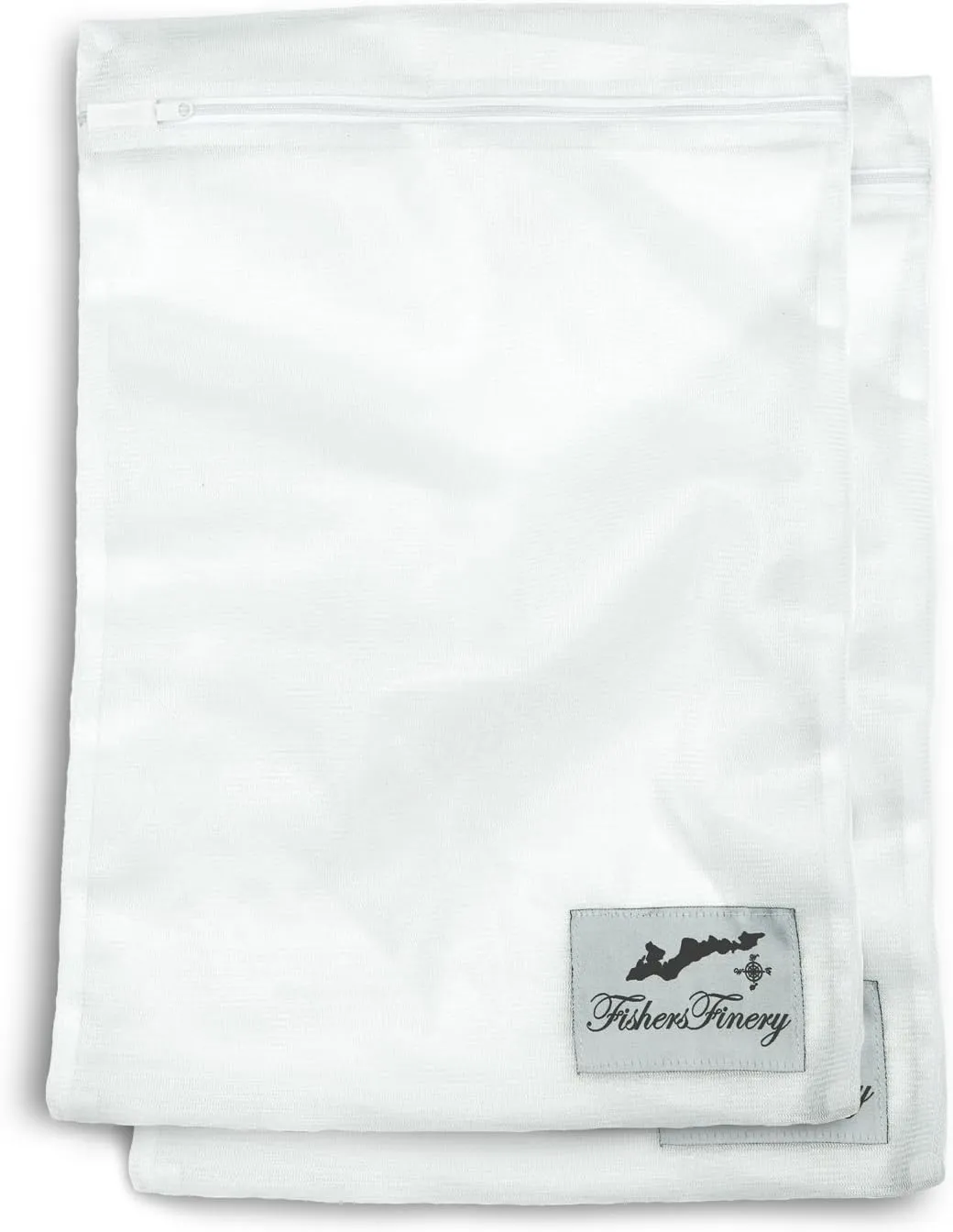 Fishers Finery Laundry Bag Washable Undergarment Laundry Bag (2 Pack)