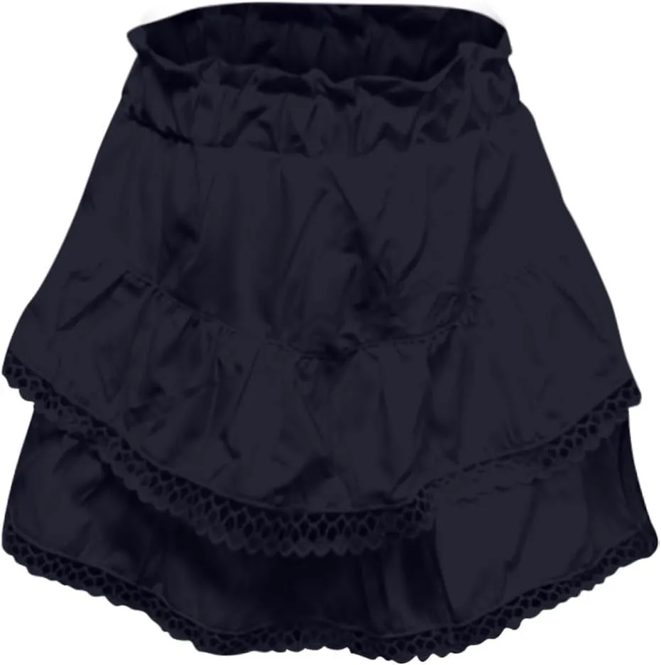 Flowy Summer Skirts for Women High Waisted Boho Tiered Mini Ruffle Skirt Cute Golf Tennis Skorts Y2K Crochet Shorts