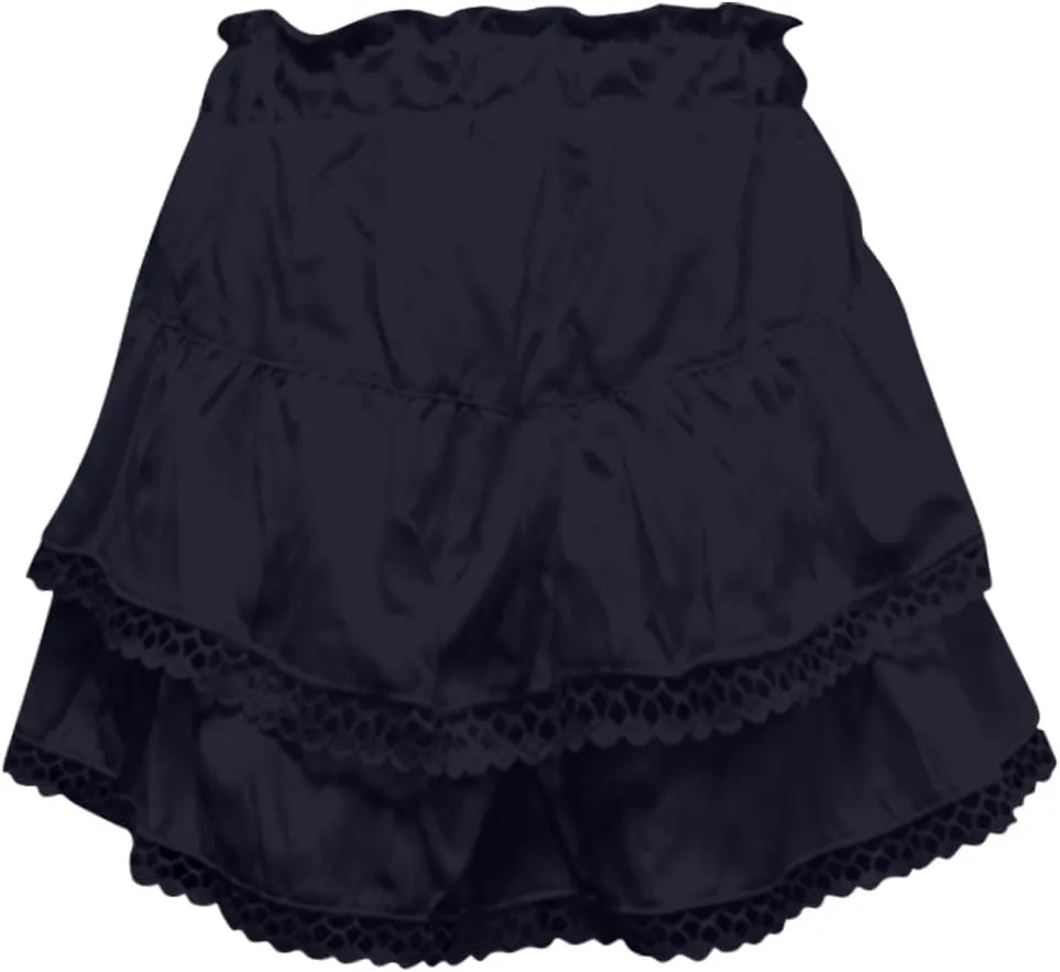 Flowy Summer Skirts for Women High Waisted Boho Tiered Mini Ruffle Skirt Cute Golf Tennis Skorts Y2K Crochet Shorts