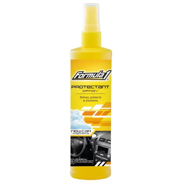 Formula 1 Protectant New Car Fragrance - 295 ML - Car Dashboard Shining Interior Cleaner