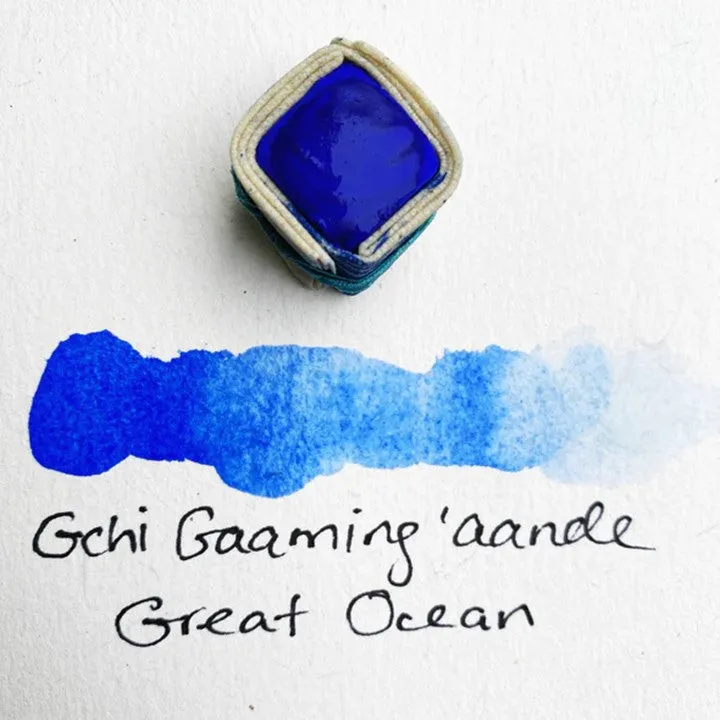Georgian Bay Pine 11 Indigenous Watercolour Palette by BEAM Paints