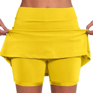 Golf Skirts for Women 18 inch Length Workout Shorts Women Longer Inseam Plus Size Shorts for Women 3X