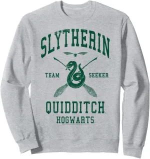 Harry Potter Deathly Hallows Slytherin Quidditch Seeker Sweatshirt