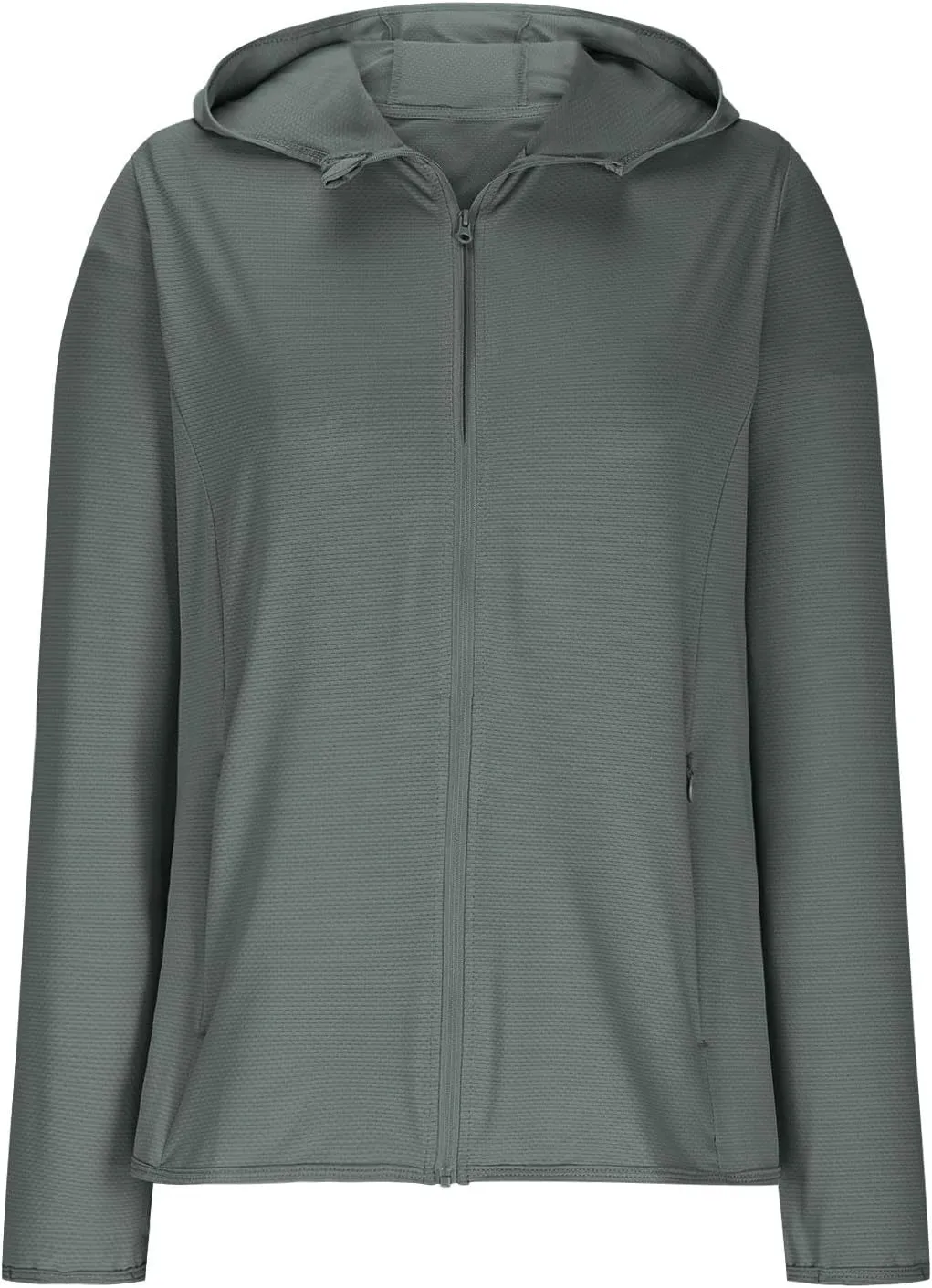 Hoodies for Women UPF 50  Sun Protection Shirts Lightweight Long Sleeve Sun Hoodie Jacket with Pockets for Hiking Outdoor