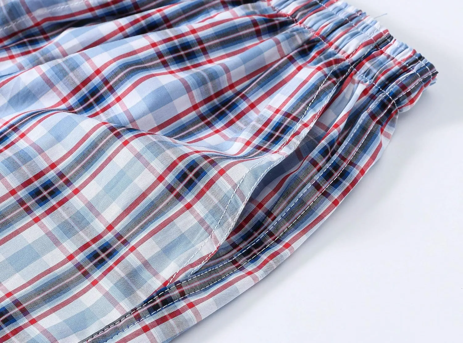 JINSHI Men's Sleep Shorts Lounge Sleepwear 3PACK