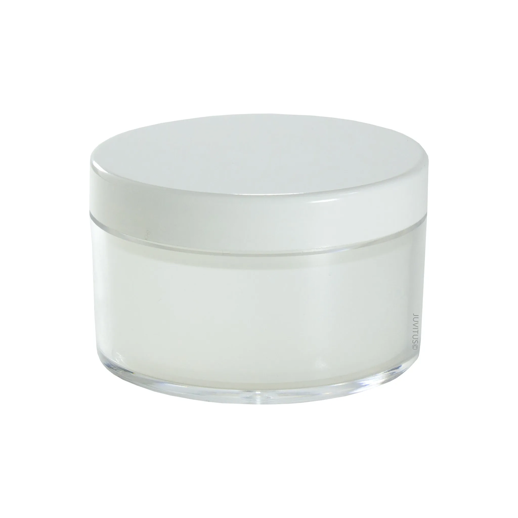 Large Powder Sifter Empty Refillable Cosmetic Makeup Jar - 3 oz / 80 ml / 85 grams   Measuring Cup