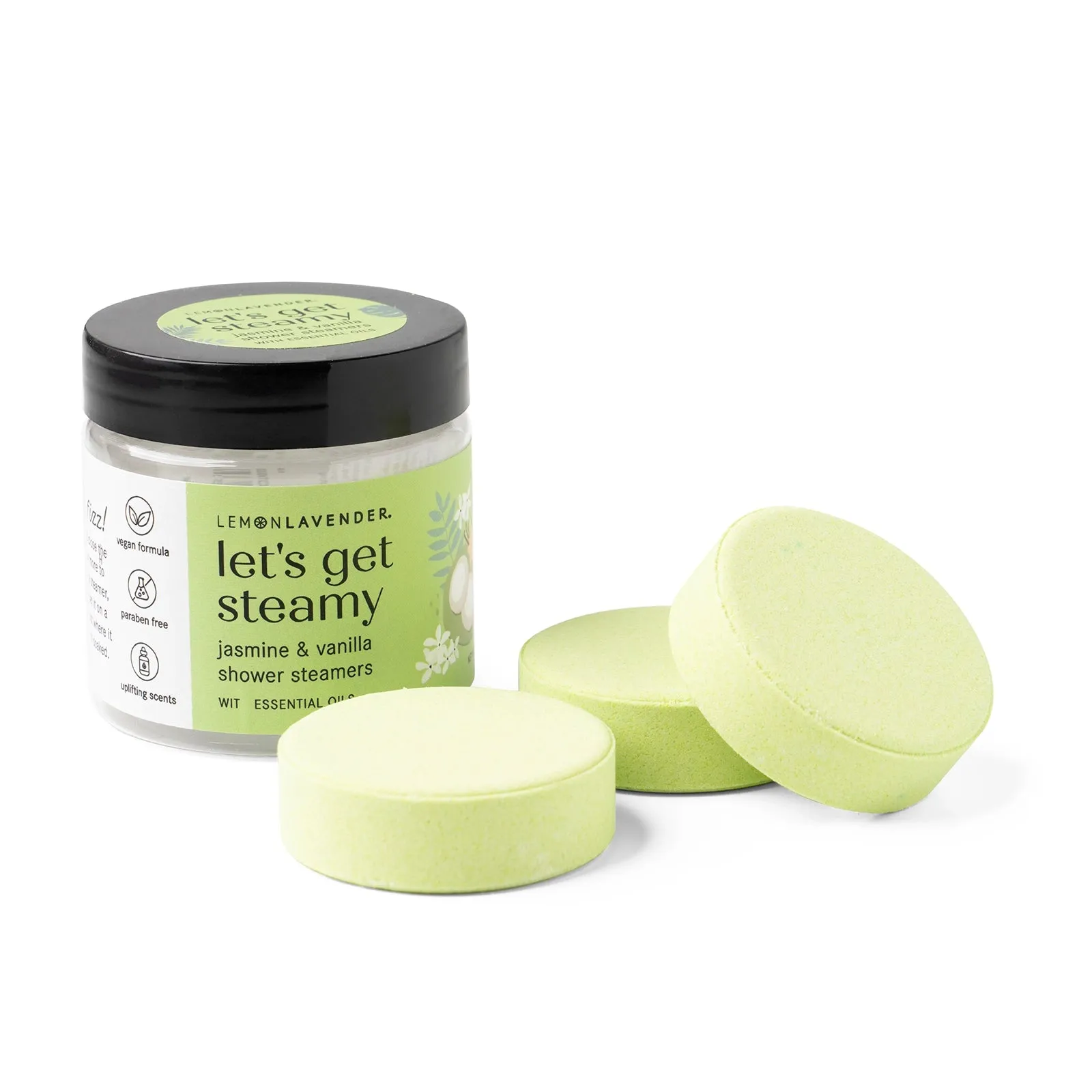 Lemon Lavender Lets Get Steamy Shower Steamers With Essential Oils Set Of Three