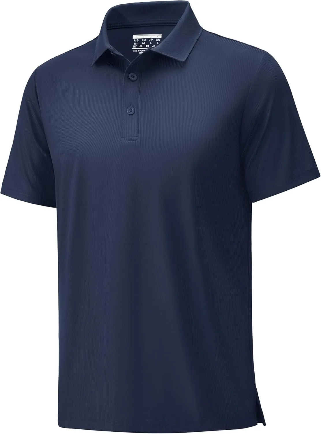 MAGCOMSEN Men's Polo Shirts Short Sleeve Collared Shirt Moisture Wicking Dry Fit Performance Golf Casual Work Shirts