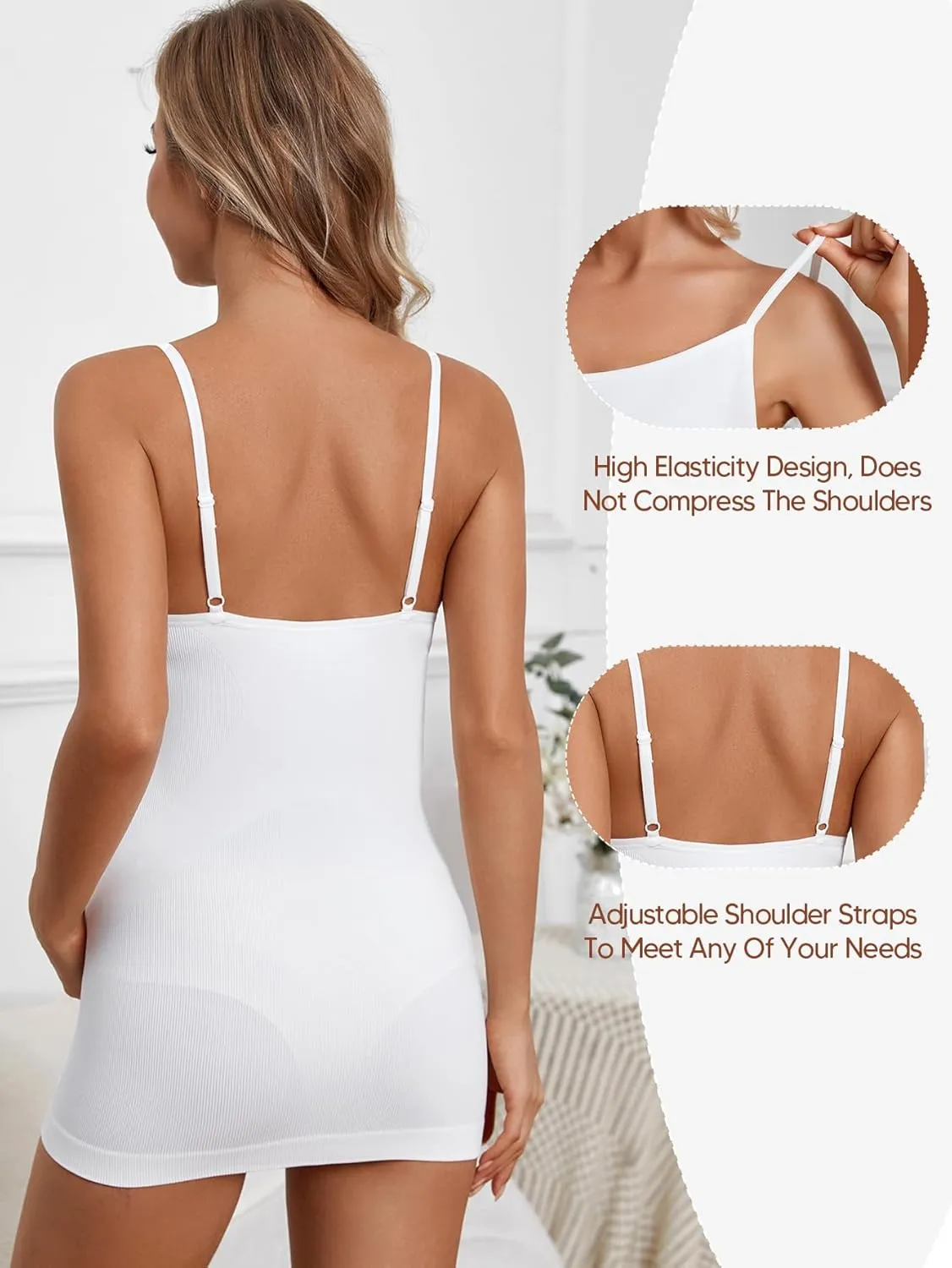 Maternity Tank Top for Women Ruched Pregnancy Nursing Tops with Adjustable Straps Athletic Yoga Shirts Camisole