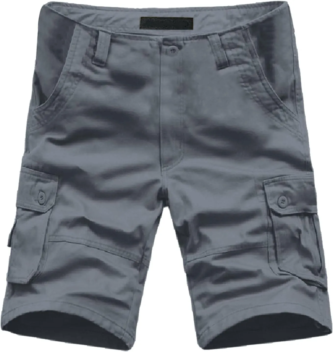 Men Shorts Casual with Multi-Pocket and Fashion Summer Leisure Pants Overalls Men's Pants Black Cargo Shorts Men