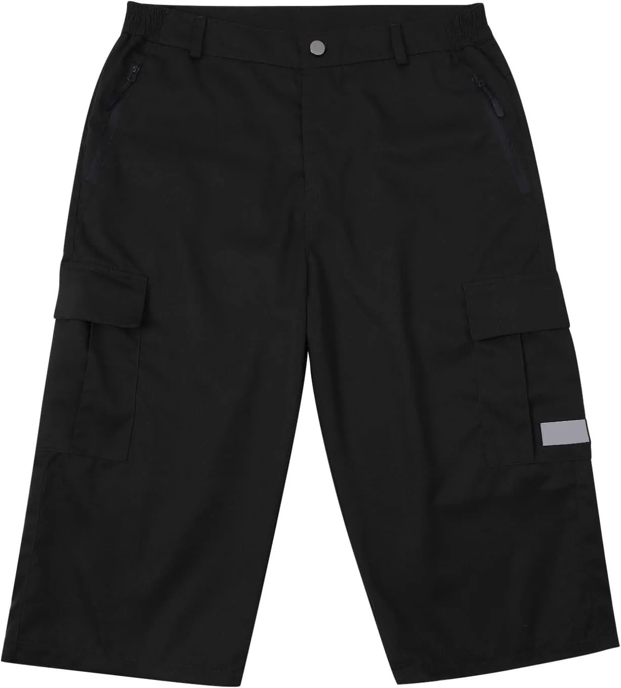 Mens Quick Dry Lightweight 3/4 Hiking Walking Shorts Outdoor Thin Work Climbing Capris Shorts ith Multi Pockets 2024 Fashion