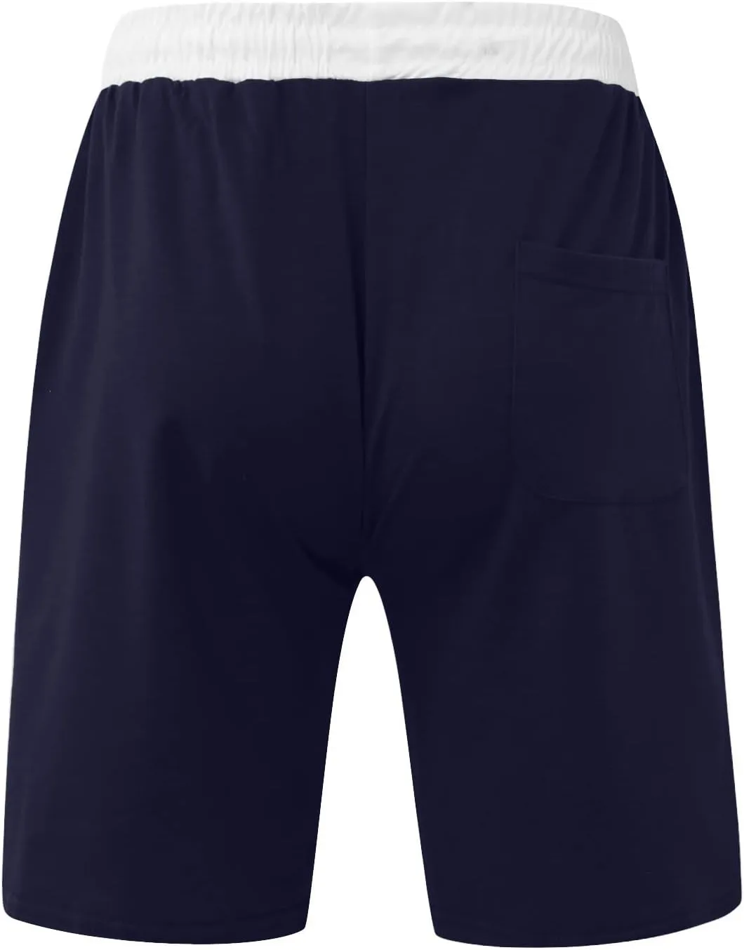 Mens Shorts Casual Classic Fit Drawstring Summer Beach Athletic Shorts with Elastic Waist and Pockets, M-3XL