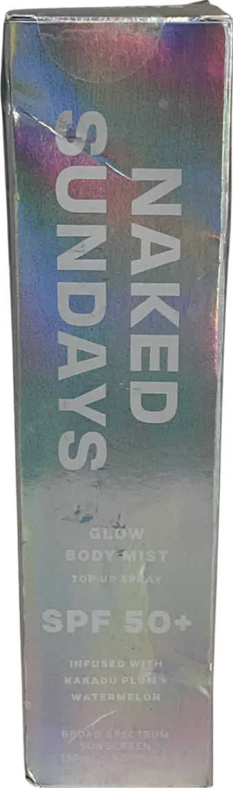 naked sundays Spf50  Glow Body Mist Top Up 150ml