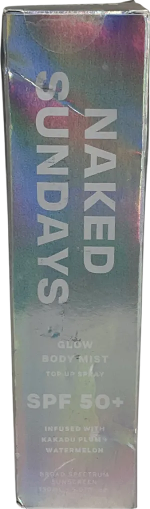 naked sundays Spf50  Glow Body Mist Top Up 150ml