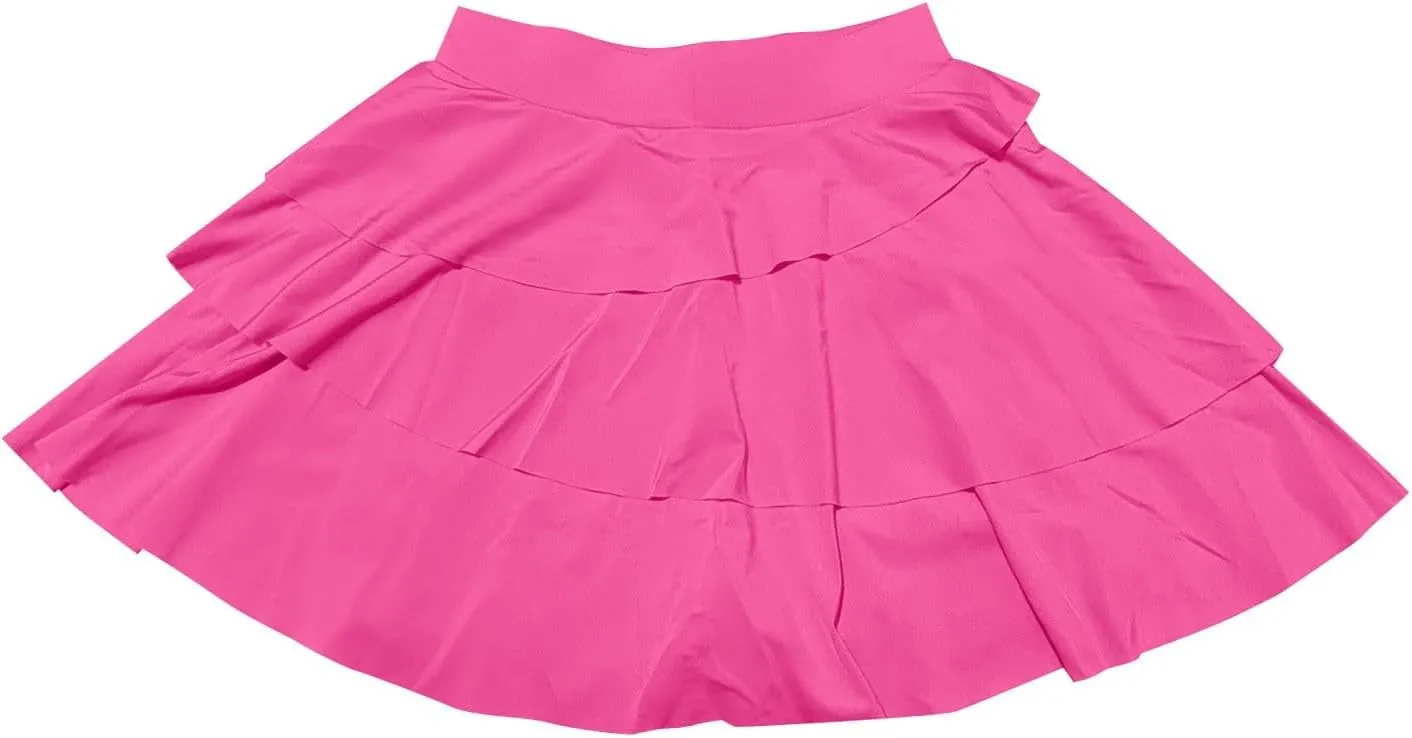 Pleated Tennis Skirt for Women High Waisted Lightweight Athletic Golf Skort Skirts Plus Size Tennis Casual Skirt