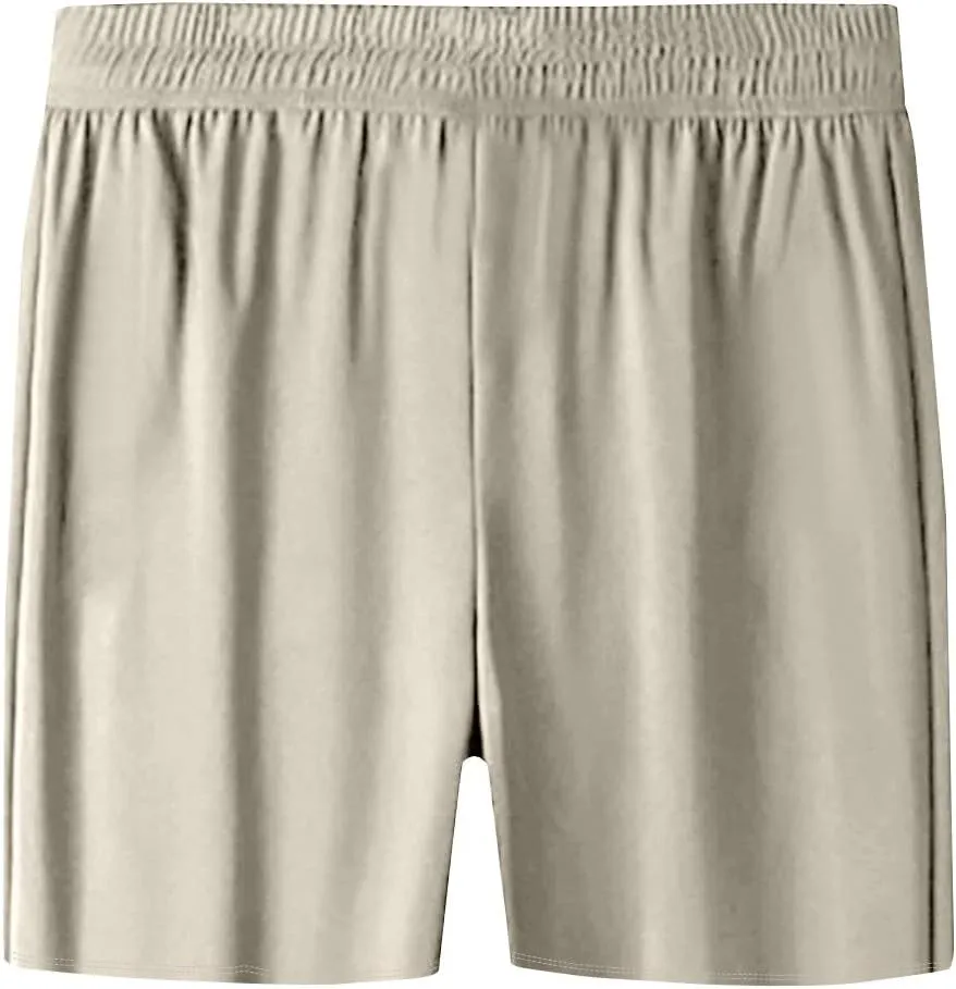 Plus Size Running Shorts for Women Summer Quick Drying Sportswear Athletic Casual Solid Elastic Waist Pants