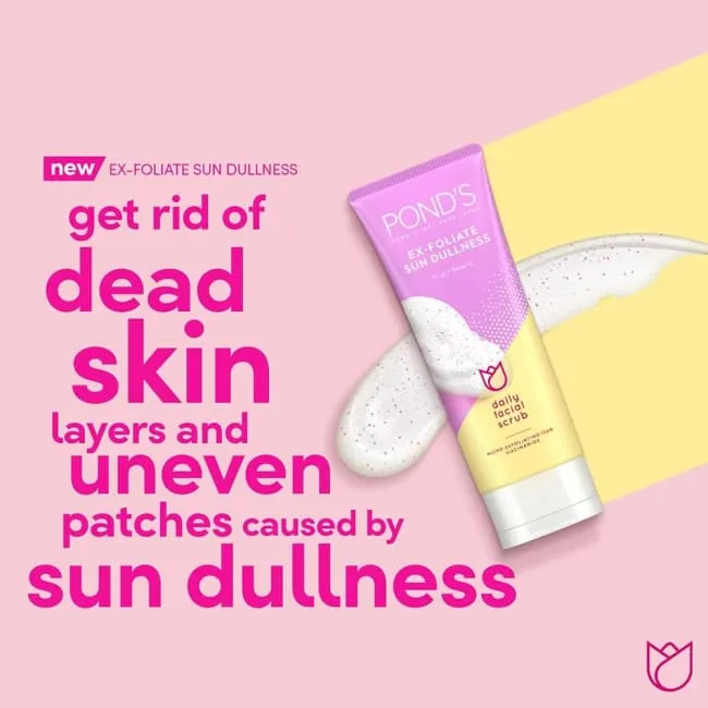 Pond's Bright Beauty Sun Dullness Facial Scrub