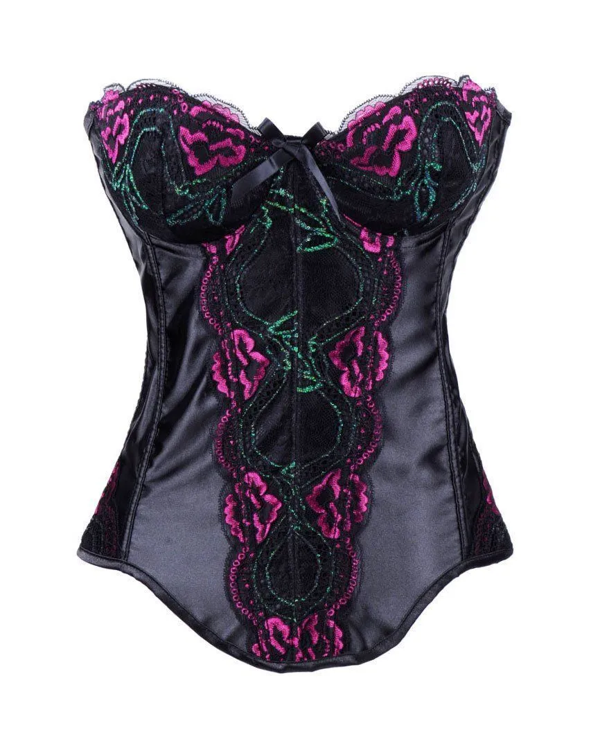 "Natalie" Embroidered Brocade Body Shaper
