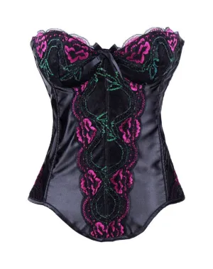 "Natalie" Embroidered Brocade Body Shaper