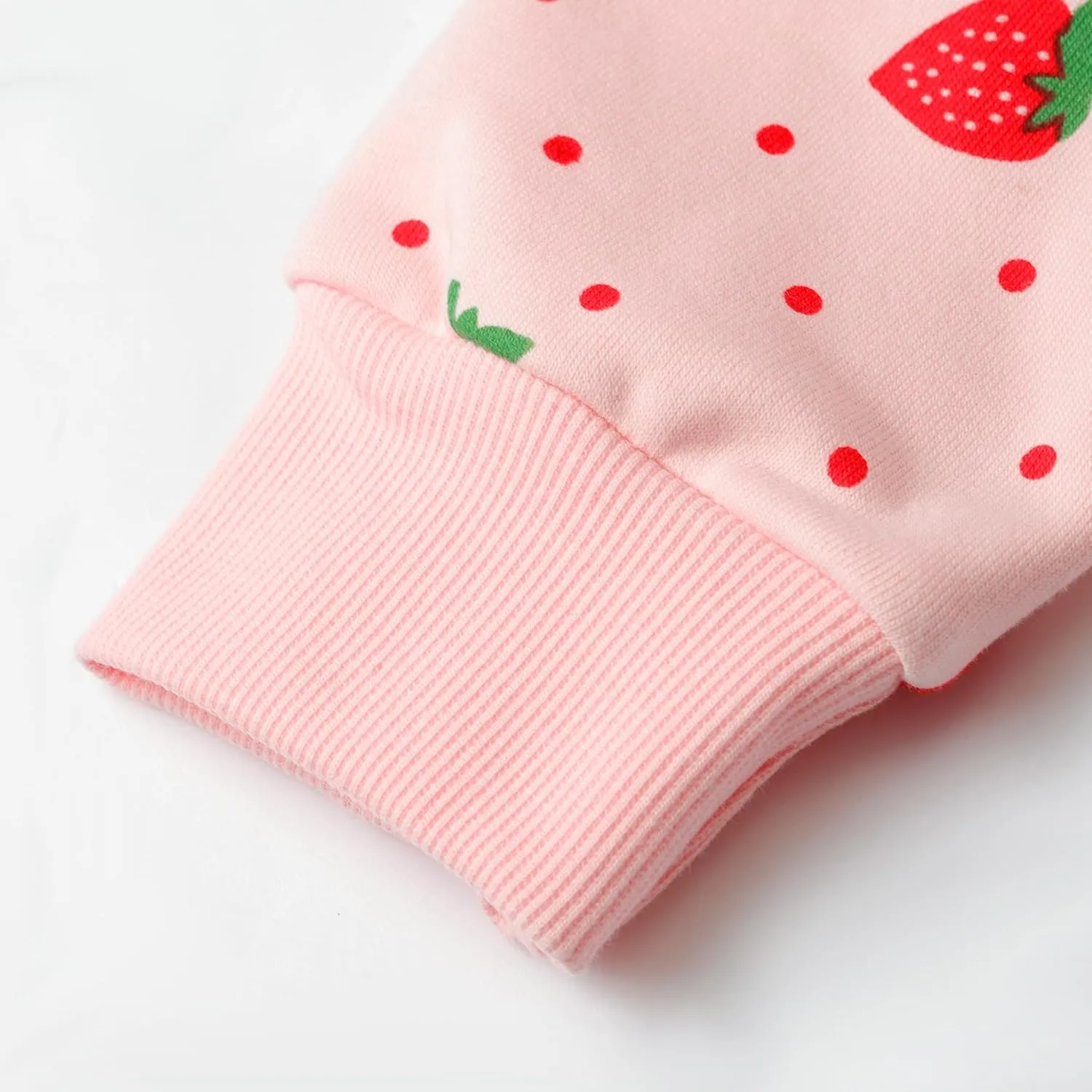 RETSUGO Toddler Baby Girls Sweatshirts Casual Pullover Crewneck Winter Long Sleeve Tops Shirts Clothes 3T-8T