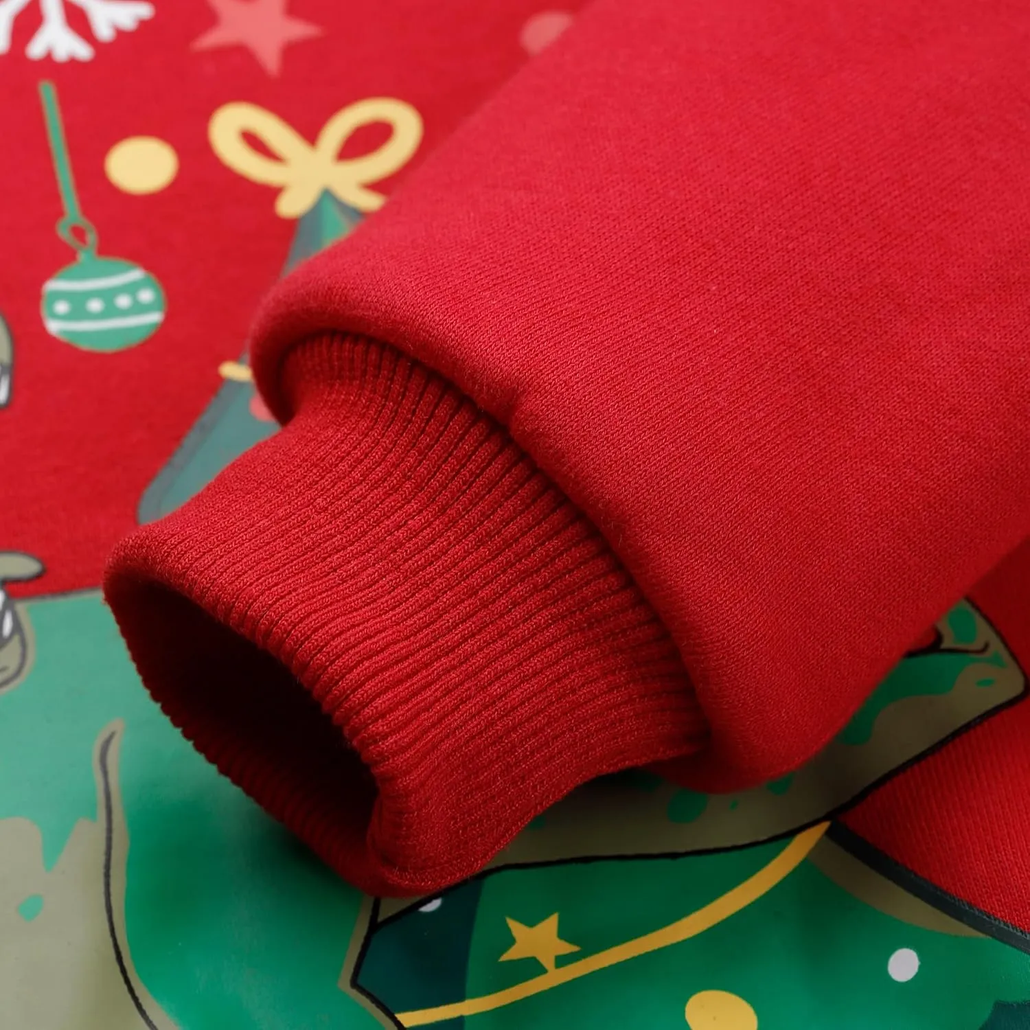 RETSUGO Toddler Boys Christmas Sweatshirts Kids Ugly Sweaters Reindeer Long Sleeve Xmas Fleece Pullover Tops Trucks Shirts
