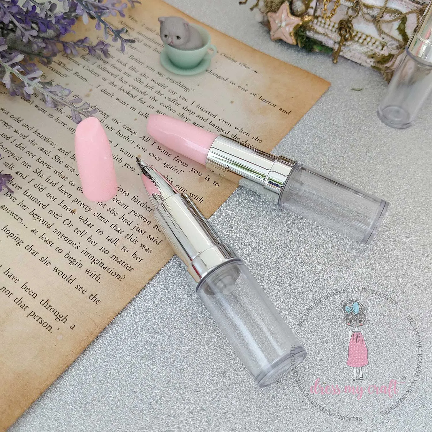 Rose Pink - DIY Lipstick Pen