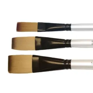 Simply Simmons Brushes - Short Handle Synthetic 1-Stroke