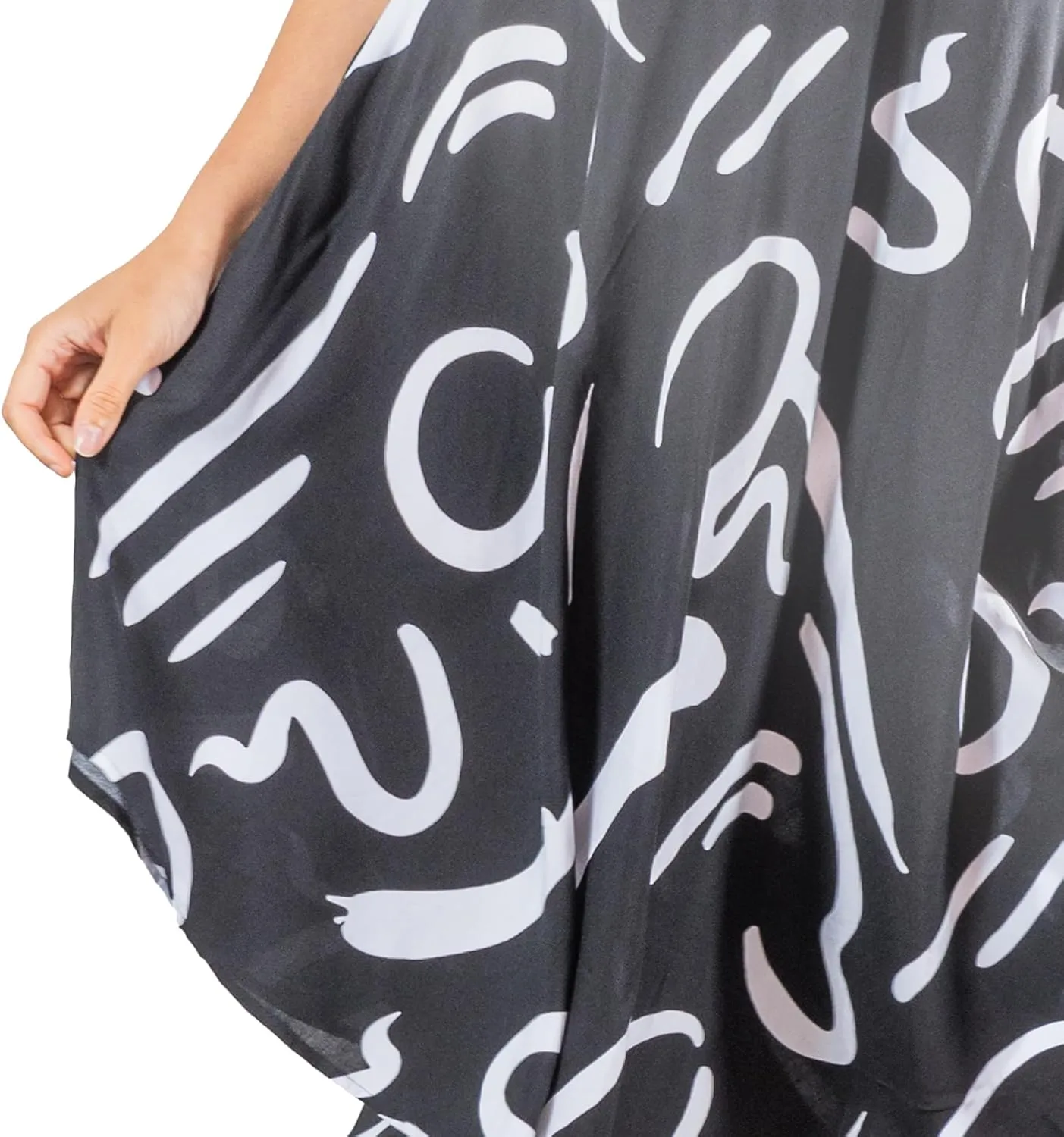 Sleeveless Midi Sundress, Vacation Outfit Floral Midi Dress for Women Floral Print Sundress Beach Cover Ups with Pocket