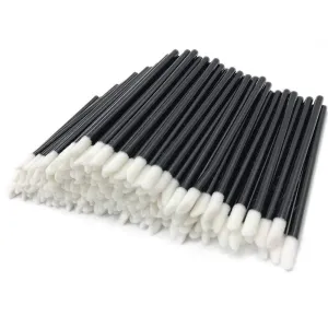 US 100-200 Pack Disposable Lip Brush Gloss Wands Applicator Makeup Cosmetic Tool